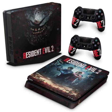 Skin Ps Slim Adesivo Resident Evil Remake Shopee Brasil