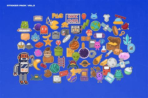 Y2k Sticker Pack Bundle 2023 On Behance