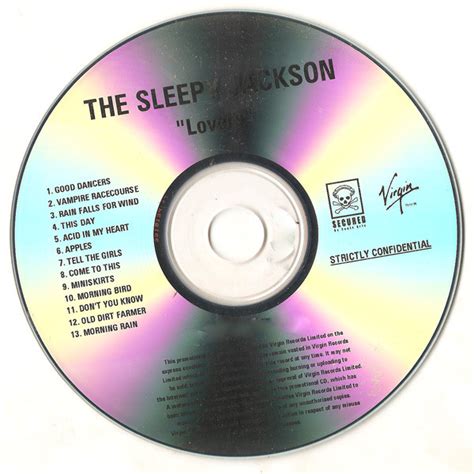 The Sleepy Jackson Lovers 2003 CDr Discogs