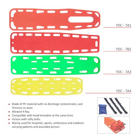 Long Spine Board Gea Ydc 7b2 Papan Tandu Darurat Galeri Medika