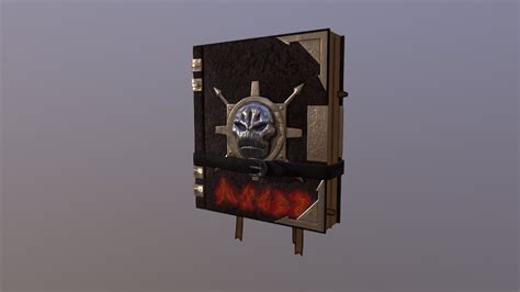 Cursed Book Download Free 3d Model By Xill 8bfb404 Sketchfab