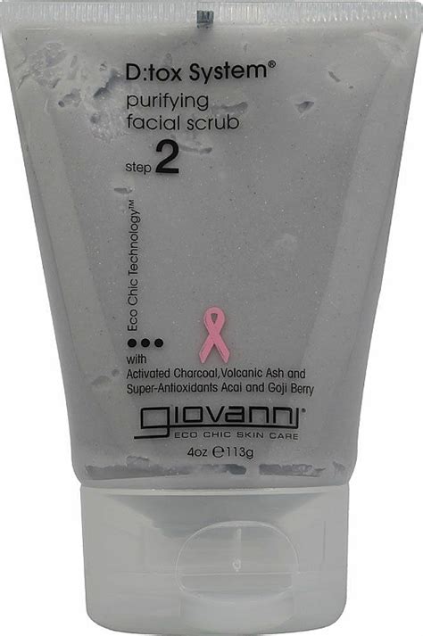 Exfoliante Facial Giovanni Dtox System Purifying Facial Scrub Step 2