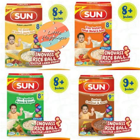 Jual Bubur Sun Tim Instan Lanjutan Dan Bulan Mpasi Fortifikasi