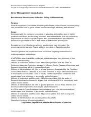 Policy And Procedures Template Docx This Document Is Policy And