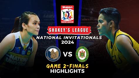 NU VS FEU Finals Game 2 Shakey S Super League National