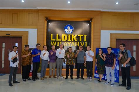 LLDIKTI Wilayah VIII Melakukan Benchmarking Ke LLDIKTI Wilayah VI LLDIKTI