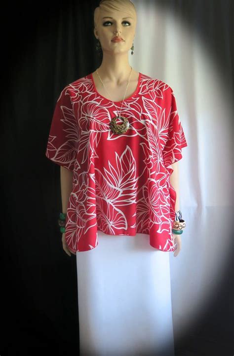 Mana Lauloa Taro Hawaiian Polynesian Clothing Womans Butterfly