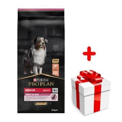 Purina Pro Plan Medium Adult Sensitive Skin Optiderma łosoś i ryż 14kg