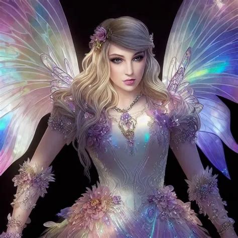 Intricate Portrait Of A Very Beautiful Fairy Princes