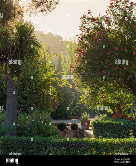 Gardens of the Alhambra, Granada, Spain Stock Photo - Alamy