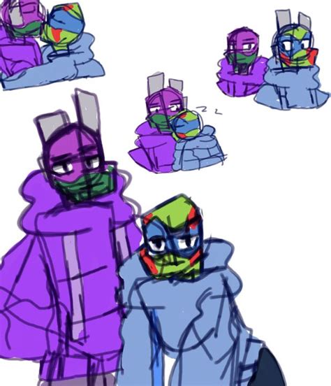 Rottmnt Leo X Donnie Leotello Yaoi 2 💙💜 Wattpad