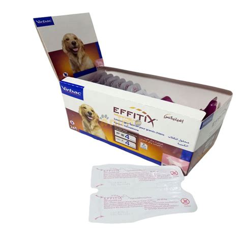 Pipette Anti Puce Tiques Pour Chiens Effitix Virbac