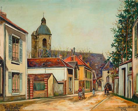 Maurice Utrillo L Glise Saint Laurent Nogent Le Rotrou