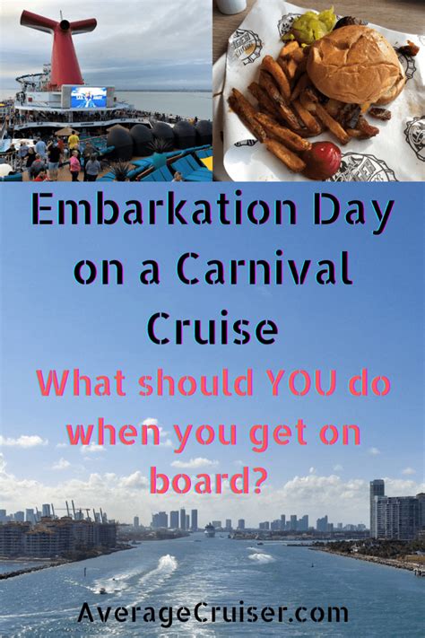 Embarkation Day On A Carnival Cruise Artofit