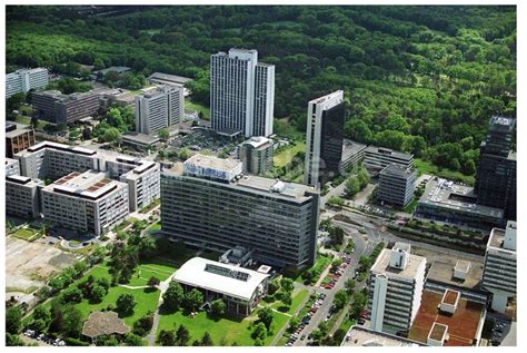 Frankfurt Am Main Aus Der Vogelperspektive Zentrale Der Nestle