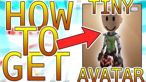 How To Make The Smallest Avatar In Roblox For FREE YouTube