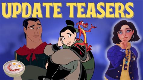 Mulan Update Teasers Disney Dreamlight Valley Youtube