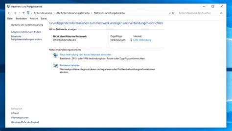 Nicht Identifiziertes Netzwerk Unter Windows Das Ist Zu Tun