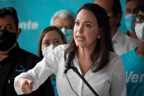 Mar A Corina Machado Calibra Postura Sobre Primarias Con El Cne Talcual