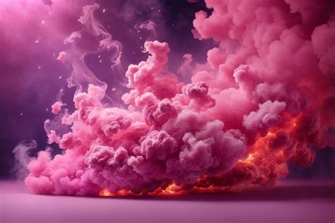 Pink Smoke Cloud Stock Photos, Images and Backgrounds for Free Download