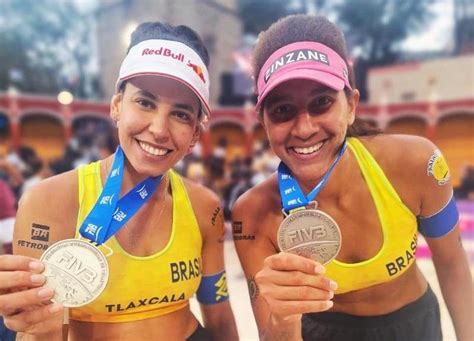 Duda e Ana Patrícia são prata na Copa do Mundo de vôlei de praia