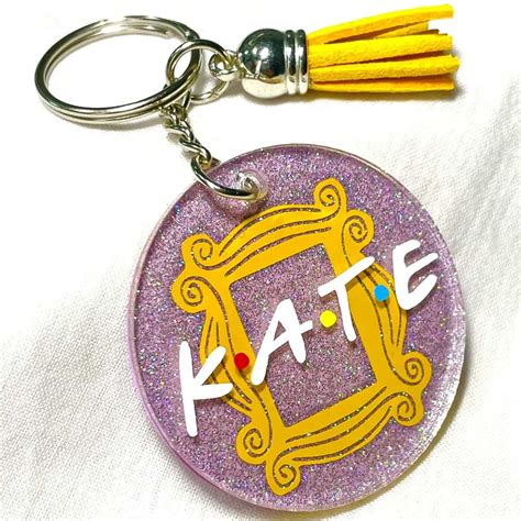 Personalized Friends Inspired Keychain