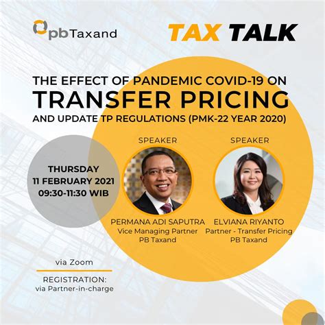 Tax Talk The Effect Of Pandemic Covid 19 On Transfer Pricing And