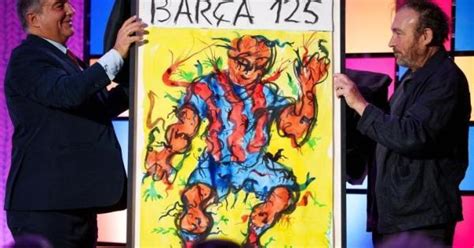 FC Barcelona Las redes sentencian el cuadro barcelonista de Miquel Barceló