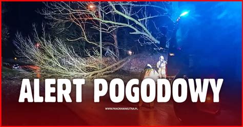 Alert pogodowy dla Kutna i okolic Będzie mocno wiać uważajcie na