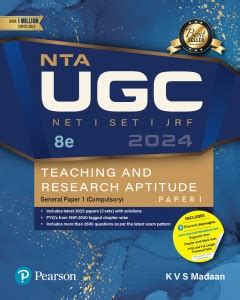 NTA UGC NET 24 Paper 1 By KVS Madaan Teaching And Research Aptitude