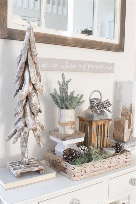 Transitioning From Christmas To Winter Valentines Decor Simply