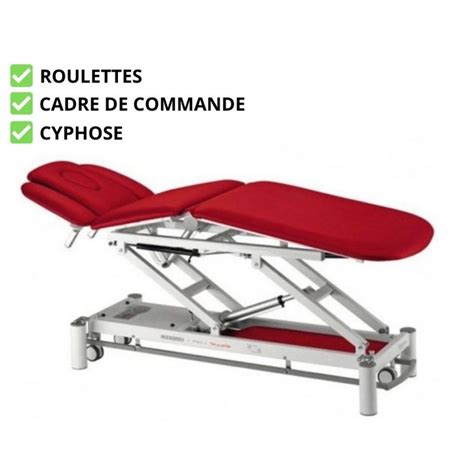 Table De Massage Professionnelle Ferrox® 5 Plans Cyphose 4