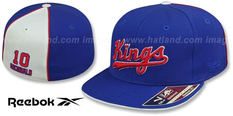 Kansas City Kings Nate Archibald Swingman Royal White Fitted Hat