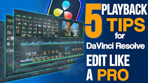 Tips To Make Davinci Resolve Run Faster Smoother Youtube