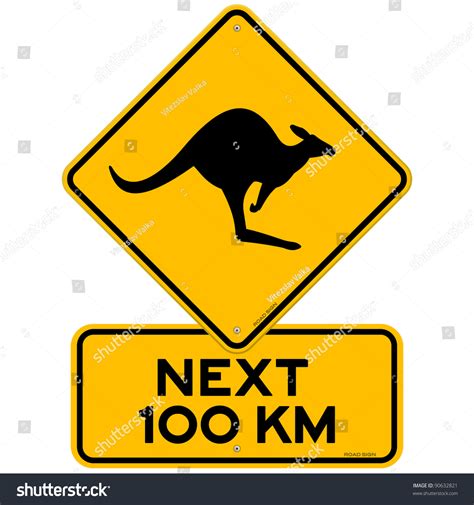 10528 Kangaroo Sign Isolated Images Stock Photos And Vectors Shutterstock