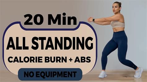 Minutes All Standing Calorie Burn Abs Full Body Cardio Abs No