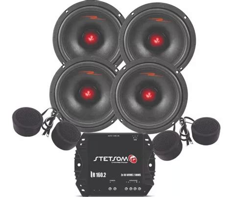 2 Kit 2 Vias Falante Unlike 6 440w Ir 160 2 Stetsom Tweeter R 740 Em