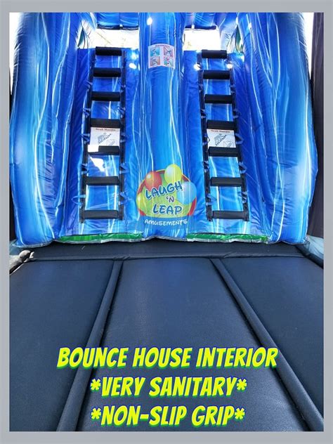 Bouncy House Water Slide Bounce House Double Water Slide For Rent