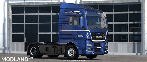 ROML Cargo MAN TGX Euro6 Skin ETS 2