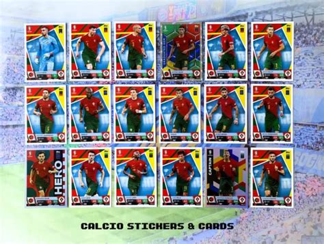 TOPPS MATCH ATTAX UEFA EURO 2024 Set Completo Squadre Portogallo Tutte