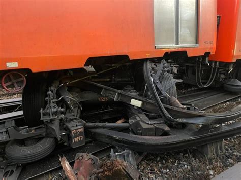 Descarrila Tren En Zona De Maniobras De L Nea Del Metro Cdmx Diario