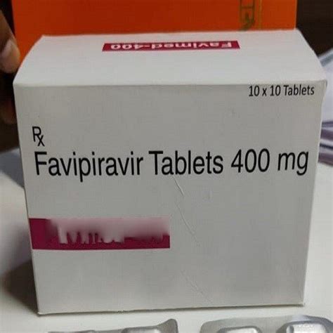 Favipiravir Mg Tablet Treatment Covid Mild At Rs Stripe In