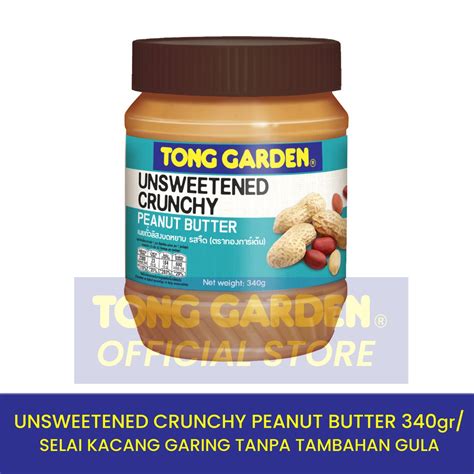 Tong Garden G Unsweetened Crunchy Peanut Butter Shopee Malaysia