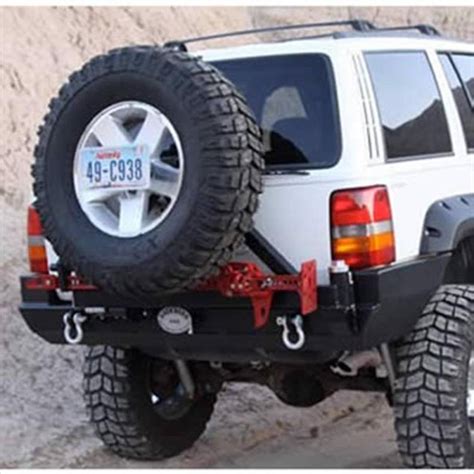 Rock Hard 4X4 Patriot Series Rear Bumper With Tire Carrier Jeep Grand