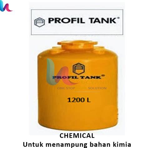 Jual Tangki Air Plastik Profil Tank Liter Kimia Chemical Tda Di