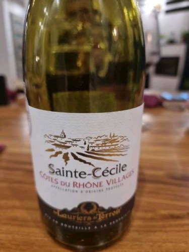 2019 Lauriers du Terroir Sainte Cécile Côtes du Rhône Villages Vivino US