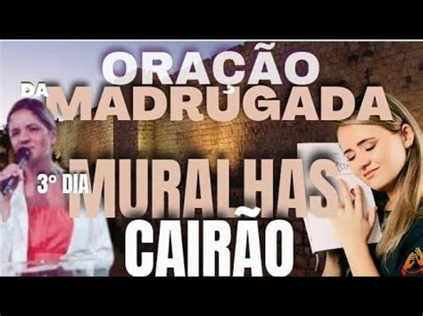 Ora O As Muralhas Cair O Miss Ivanilda Costa Youtube