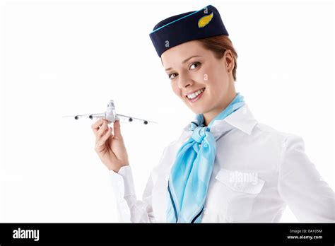 Stewardess Plane Hi Res Stock Photography And Images Alamy