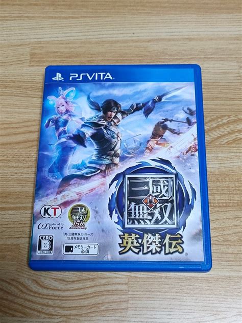 Yahooオークション 【psvita】 真・三國無双 英傑伝 通常版