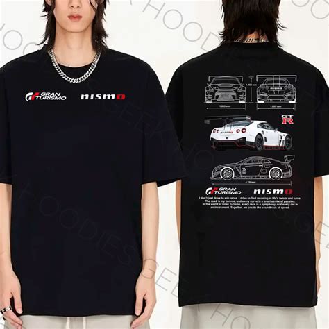 Camiseta Basica Algodao Gran Turismo Nismo Gtr Carro Skyline Aesthetic